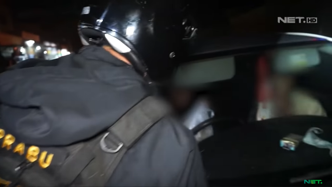 wanita bertato ini kecut jawab polisi