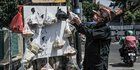 Aksi 'Sedekah Cantholan' ala Seniman Wayang di Masa Pandemi