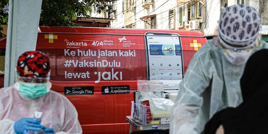 Jadwal dan Lokasi Mobil Vaksinasi Keliling di Jakarta pada Rabu 28 Juli 2021