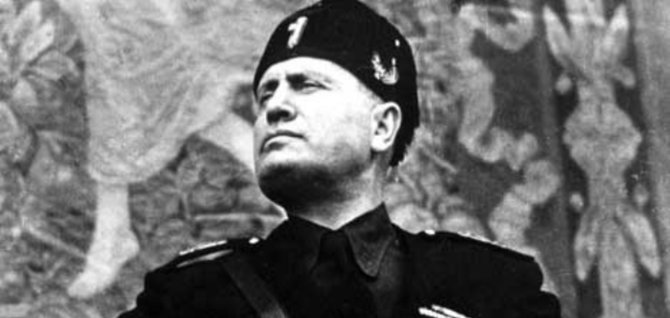 benito mussolini