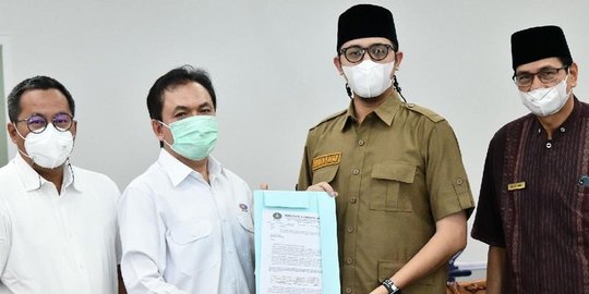 BPH Migas Serahkan Kuota BBM pada Wali Kota Bukittinggi