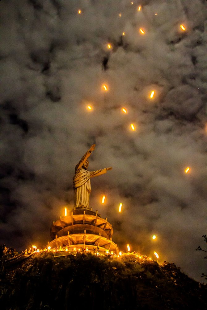 Kemegahan Patung Yesus Memberkati Toraja, Patung Yesus Tertinggi Di Dunia