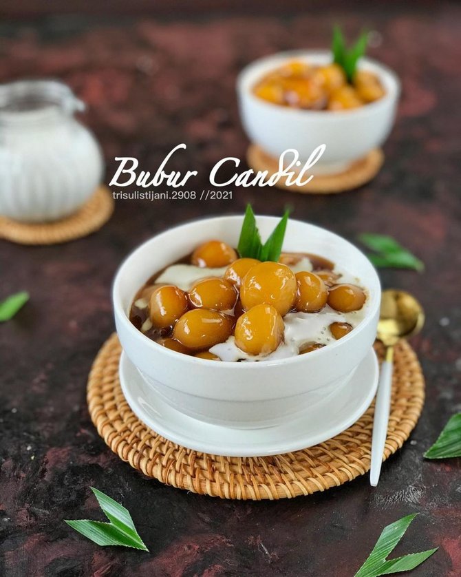 9 resep bubur candil kenyal dan legit camilan sehat mengenyangkan