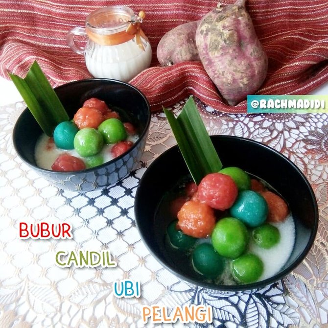 9 resep bubur candil kenyal dan legit camilan sehat mengenyangkan