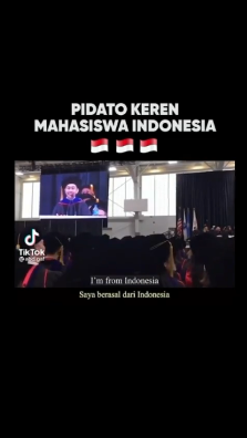 pidato mahasiswa asal ri di amerika