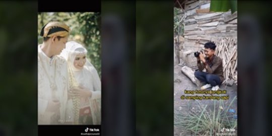 Pernikahan Klien Tanpa Dekorasi, Hasil Pemotretan Fotografer Ini Bikin Takjub