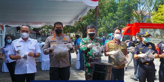 Musnahkan Narkotika Hasil Penindakan, Bea Cukai Gandeng Aparat Penegak Hukum