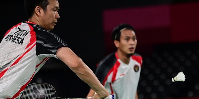 Kalah, Hendra/Ahsan Gagal Melaju ke Final Olimpiade 2020
