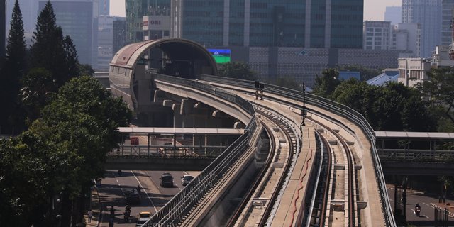 Progres Pembangunan LRT Jabodebek Tahap I Capai 85,75 Persen