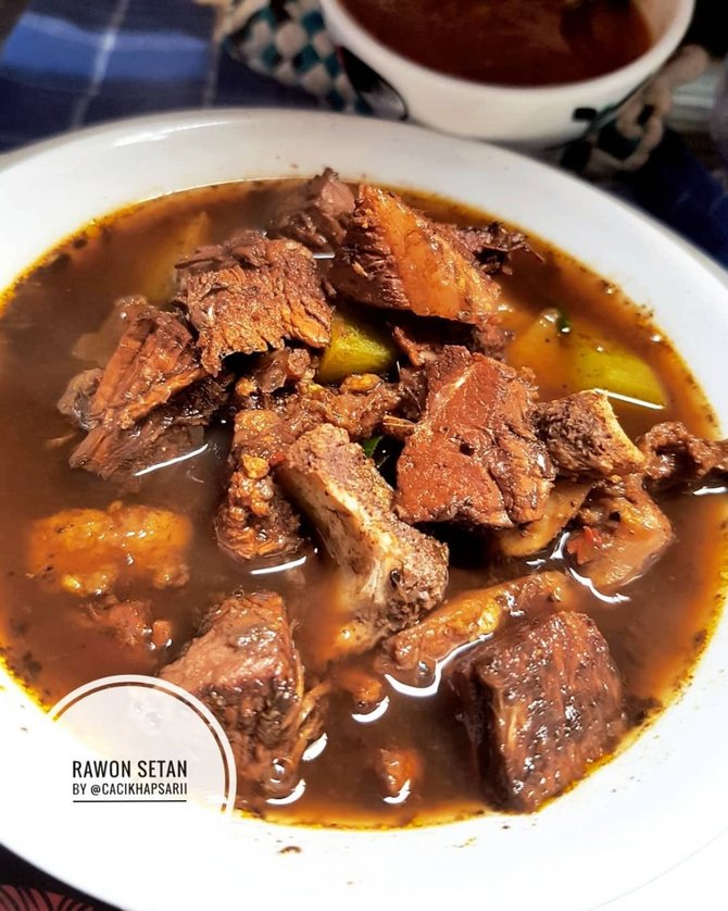 7 resep rawon daging sapi empuk dan gurih sajian lezat khas bumbu rempah