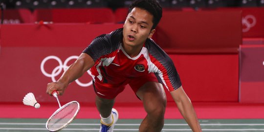 Kalah dari China, Anthony Ginting Gagal Melangkah Final Olimpiade 2020