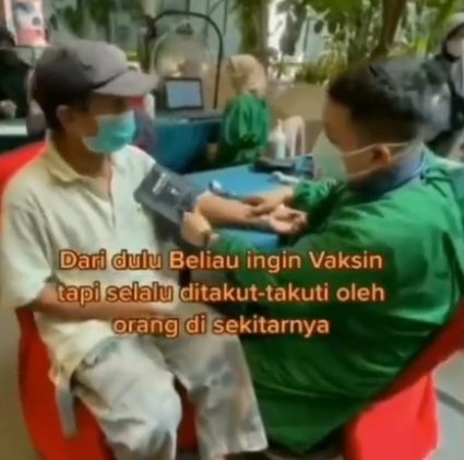 kakek viral bersepeda untuk vaksin dapat hadiah dari gubernur dan artis