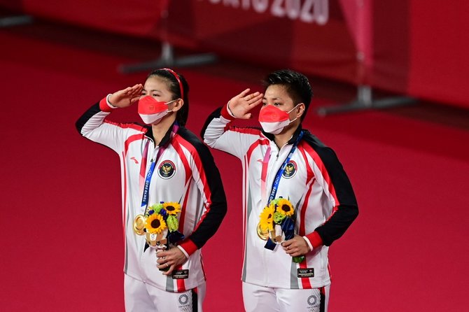 apriyani rahayu dan greysia polii sukses memperebutkan emas di olimpiade tokyo 2020