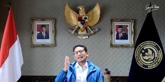 Respons Sandiaga Uno saat Pelaku Usaha Kibarkan Bendera Putih Sebagai Tanda Menyerah