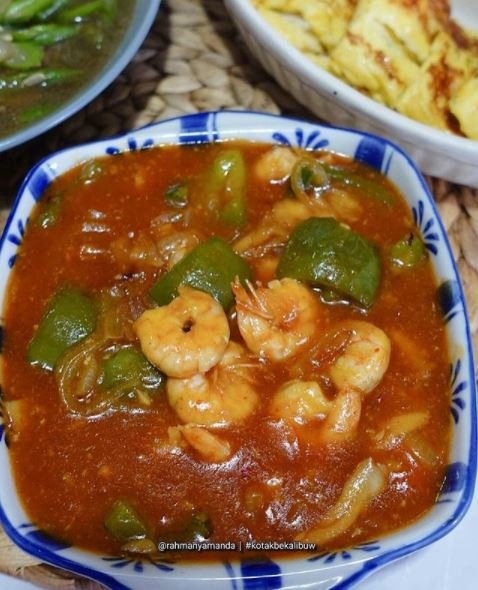 11 resep udang saus padang menu harian lezat mudah dibuat