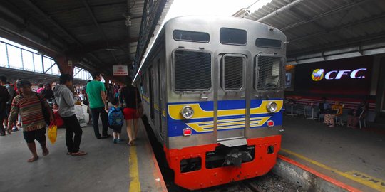 BPS Catat Jumlah Penumpang Kereta Api Turun di Juni 2021