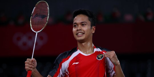 Kebahagiaan Anthony Ginting Raih Perunggu Olimpiade 2020