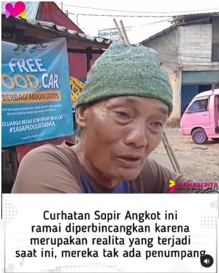 tangis pilu sopir angkot akibat ppkm