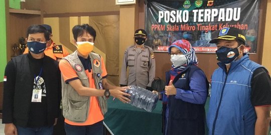 Optimalisasi Posko PPKM di Jabar, BNPB Distribusikan 134.000 Masker