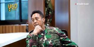 rombongan kasad jenderal tni andika