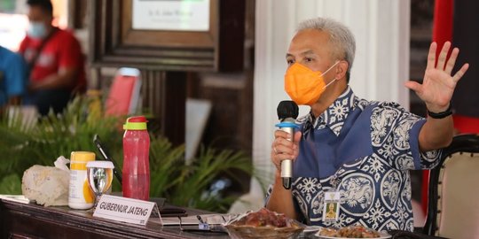 Tren Covid-19 di Jateng Alami Penurunan, Ini Penjelasan Gubernur Ganjar Pranowo