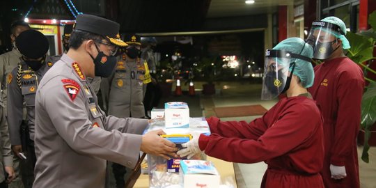 Kapolri Harap Bantuan 1.000 Tabung Oksigen Bisa Bantu Penanganan Pasien Covid-19