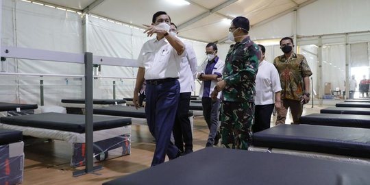 Menko Luhut Undang Guru Besar, IDI, hingga Mahasiswa Minta Masukan Penanganan Pandemi