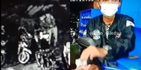 Manfaatkan Karcis Parkir Bekas, Pria Ini Berhasil Bawa Kabur Motor di Parkiran