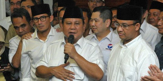 Prabowo dan Anies Tertinggi di Survei, Bisa Jadi Capres-Cawapres?