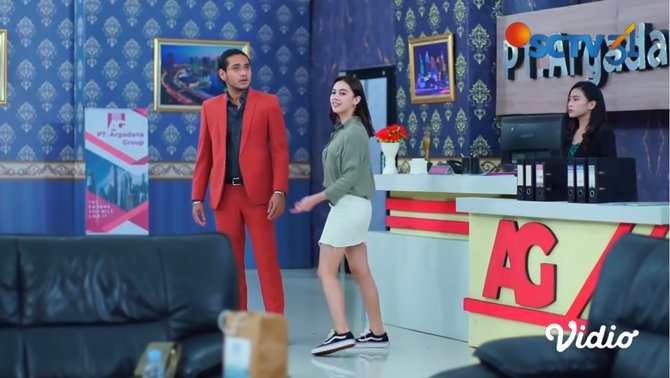 jadi karakter baru ini momen annette edoarda saat bermain di love story the series
