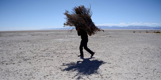 Mengering, Danau Terbesar Kedua di Bolivia Berubah Jadi Gurun