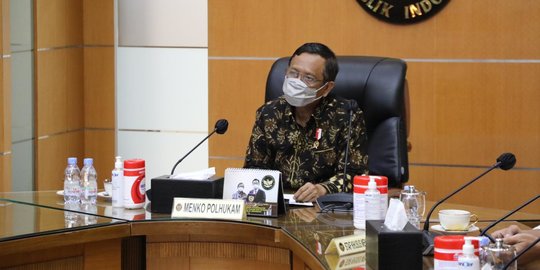 Mahfud MD Diskusi dengan Dewan Pers dan Pemimpin Redaksi: Hindari Berita Sensasi