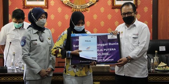 27 Korban Tenggelamnya KMP Yunicee Dapat Santunan Jasa Raharja