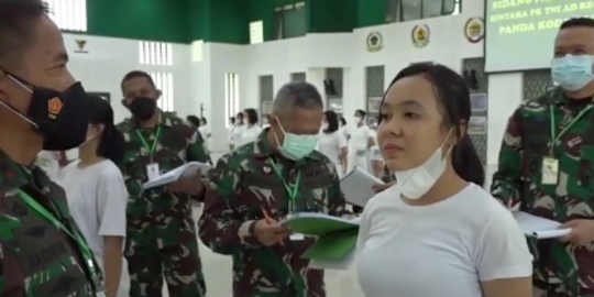 Ditanya Jenderal Alasan Masuk TNI, Calon Tentara Wanita Ini Mau Buat Mantan Menyesal