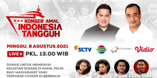 Galang Dana untuk Kapal Isoter Terapung, Emtek Gelar "Konser Amal Indonesia Tangguh"