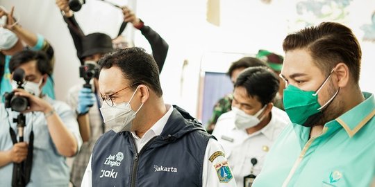 Anies Baswedan: 8,2 Juta Orang di Jakarta Sudah Tervaksin