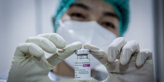 Indonesia Kembali Dapat Kiriman 594.200 Dosis Vaksin AstraZeneca