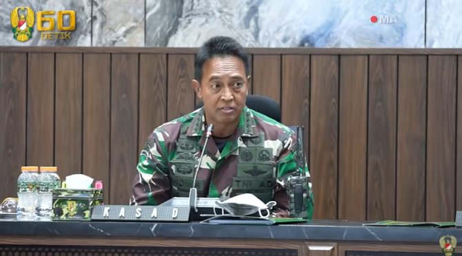 kemarahan jenderal tni andika anak buahnya tilap uang pendidikan angkatan darat