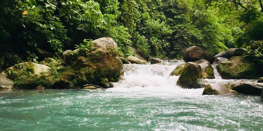 Hilangkan Penat, Begini Serunya Berwisata ke Sungai Lau Mentar di Deli Serdang