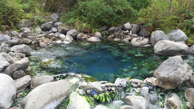 hilangkan penat begini serunya berwisata ke sungai lau mentar di deli serdang