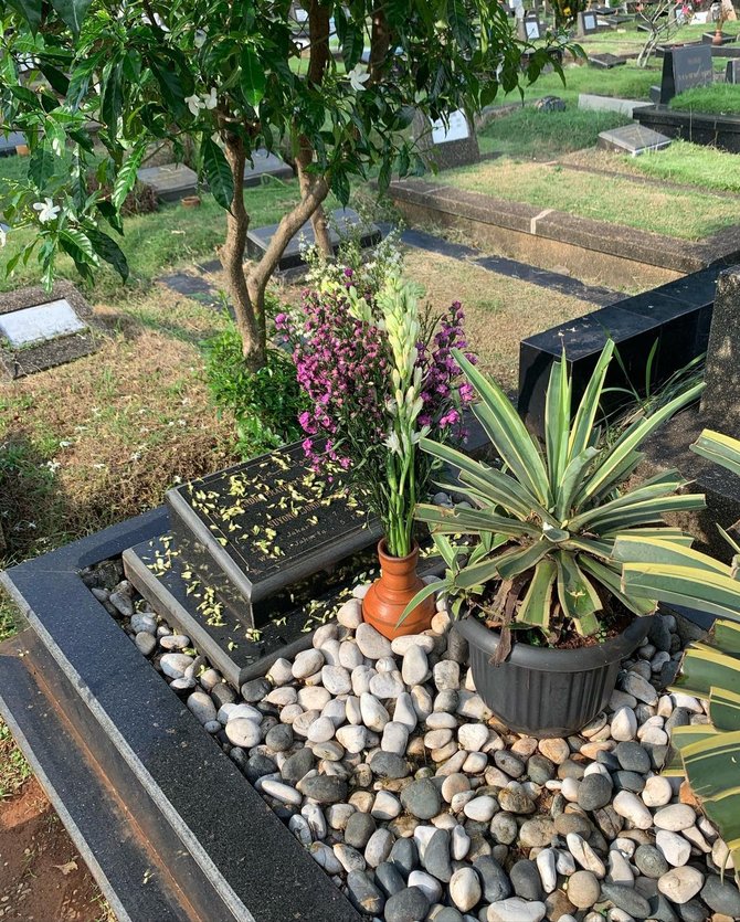 reza artamevia ziarah ke makam adjie massaid