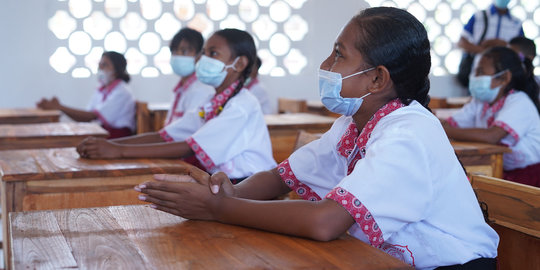 PPKM Level 3 Luar Jawa-Bali Boleh Sekolah Tatap Muka