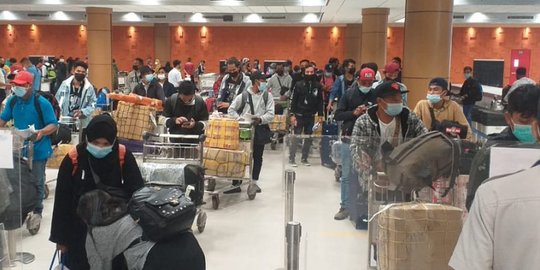 103 Pekerja Migran dari Malaysia Tiba di NTB