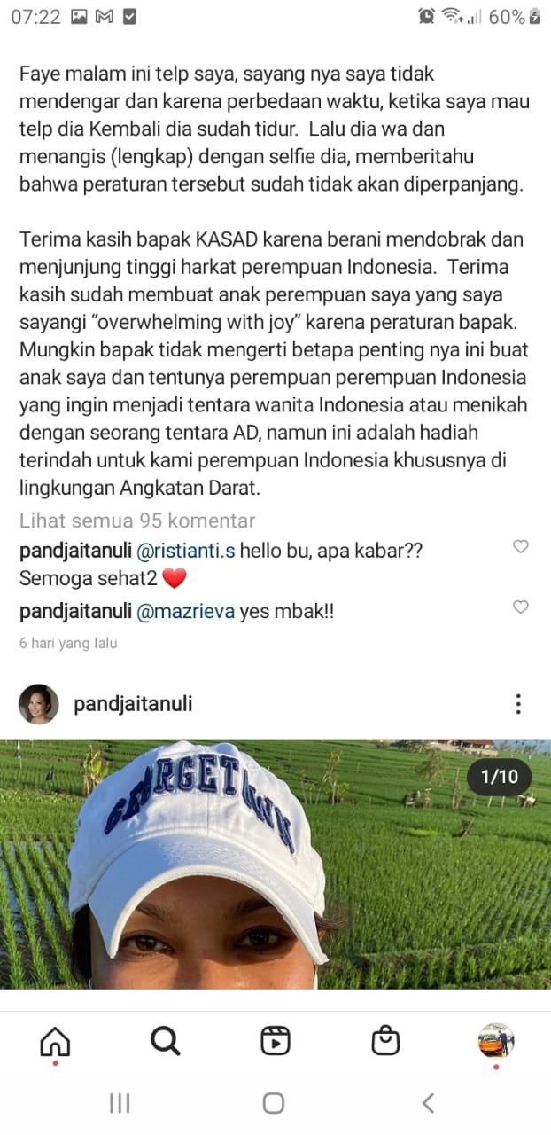 Cerita Istri Jenderal TNI Diminta Tes Keperawanan Sebelum Nikah,  Mati-matian Menolak