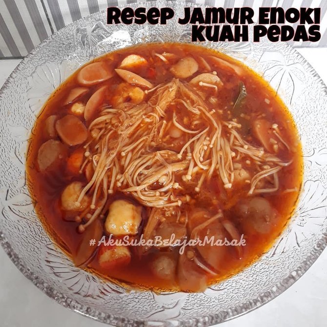 cara memasak jamur enoki lezat