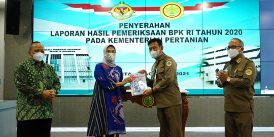Mentan: Predikat WTP dari BPK Kado Terindah Hari Kemerdekaan RI - Vimarsana News