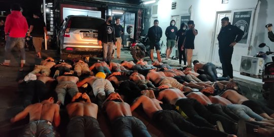 28 Orang Ditangkap Terkait Aksi Tarung Bebas di Makassar Dikenakan Wajib Lapor