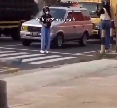 joget joget di lampu merah demi konten
