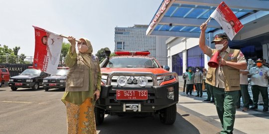 Kasatgas Covid-19 Luncurkan Gerakan Mobil Masker untuk Jakarta