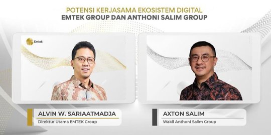 Emtek dan Anthoni Salim Group Jajaki Kerja Sama Ekosistem Digital